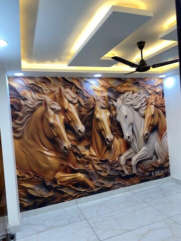 Bedroom in 3 BHK Builder Floor at Dwarka Mor – for Sale