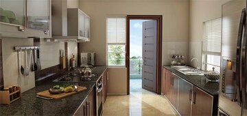 Kitchen in 3 BHK Apartment at M3M Woodshire, Sector 107 – for Sale