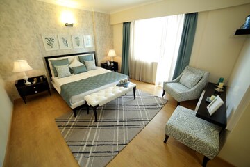 Living Room in 3 BHK Apartment at M3M Woodshire, Sector 107 – for Sale