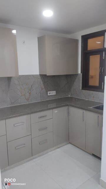 Kitchen in 3 BHK Builder Floor at Mehrauli – for Sale