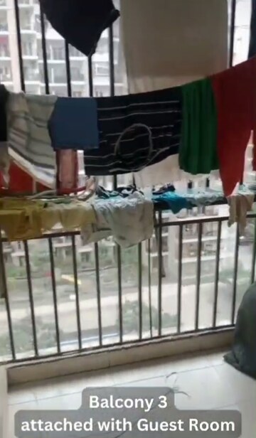 Staircase in 2.5 BHK Apartment at Geotech Pristine Avenue, Sector 16c Greater Noida – for Sale
