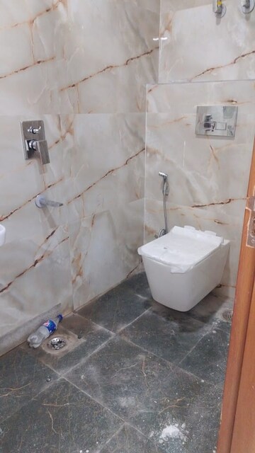 Bathroom in 1 BHK Builder Floor at Chattarpur – for Sale