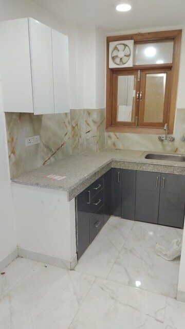 Kitchen in 1 BHK Builder Floor at Chattarpur – for Sale