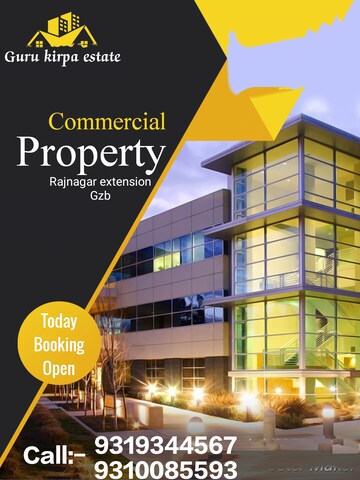  Shop – Exterior View View at Ascent Laxmi Villas, Raj Nagar Extension - for Sale