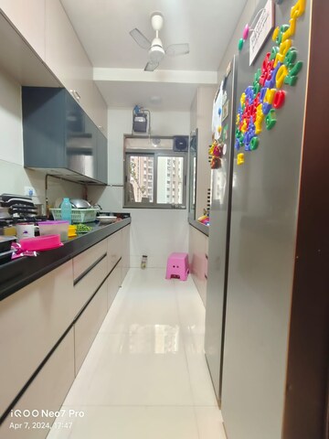 Kitchen in 3 BHK Apartment at Lodha Splendora Platino, Ghodbunder Road – for Sale