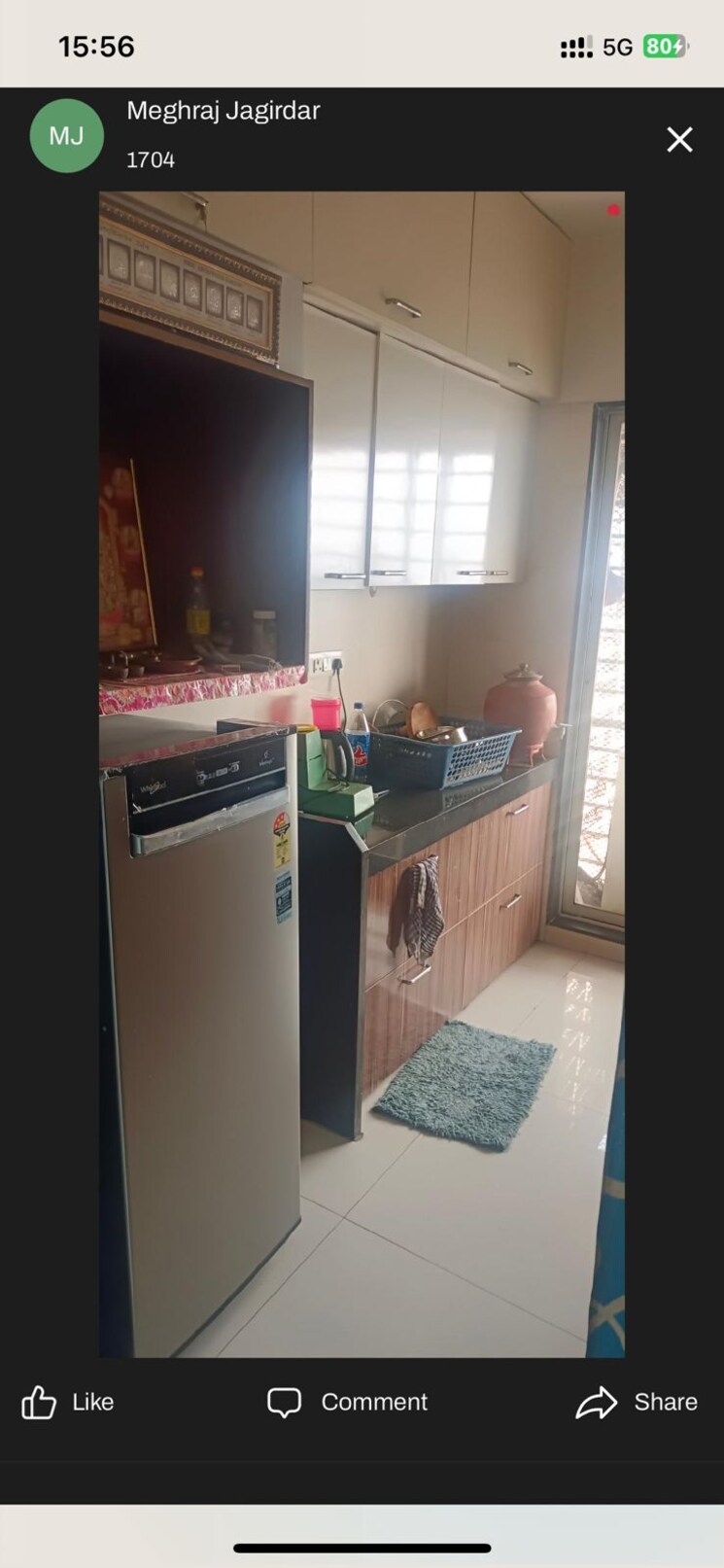 Kitchen, regency-ellanza 2 Bedroom 1200 Sq.Ft. Apartment In Kalamboli Navi Mumbai 7556227