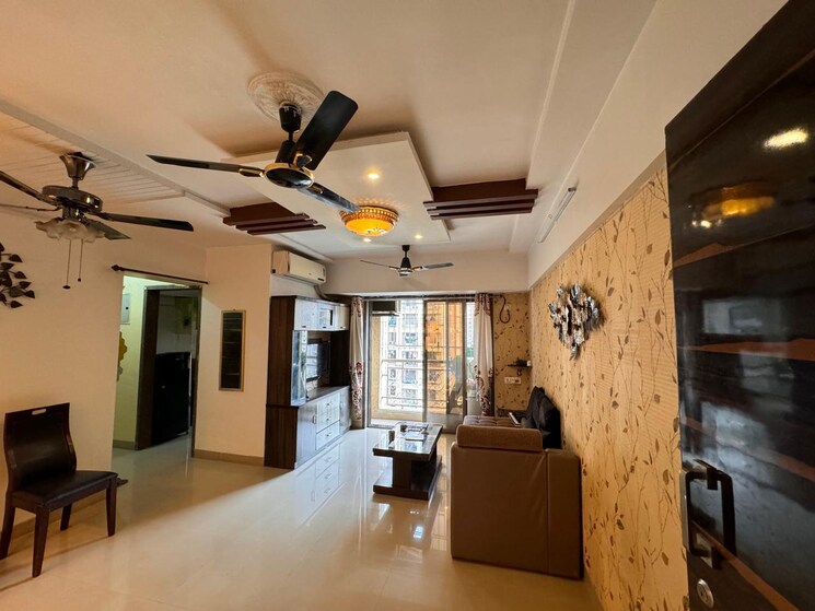 Living Room, madhav-shreeji-palacia 2 Bedroom 900 Sq.Ft. Apartment In Waghbil Thane 7556290