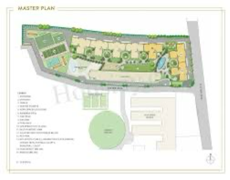 Master Plan, lodha-panache 3 Bedroom 1133 Sq.Ft. Builder Floor In Mahalunge Pune 7556341
