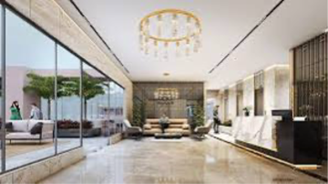 Building Lobby in 3 BHK Builder Floor at Lodha Panache, Mahalunge – for Sale