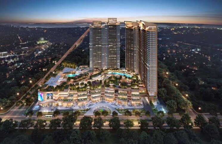 Exterior View, m3m-the-cullinan Commercial Shop 300 Sq.Ft. In Sector 94 Noida 7557183