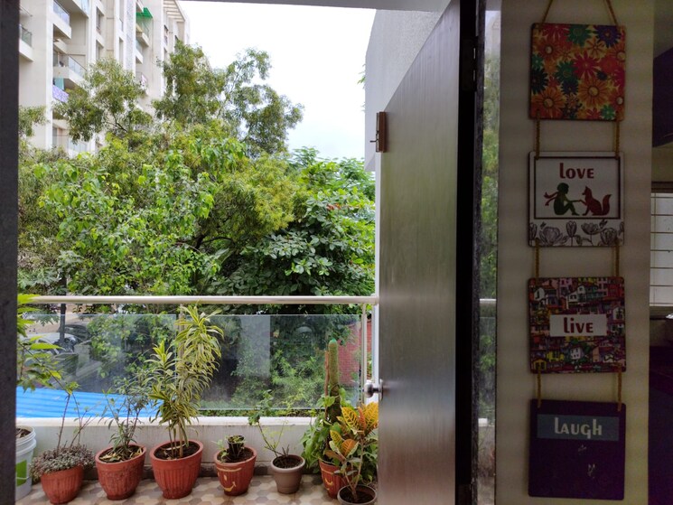 Balcony, bora-blossom 1 Bedroom 700 Sq.Ft. Apartment In Balewadi Pune 7557290