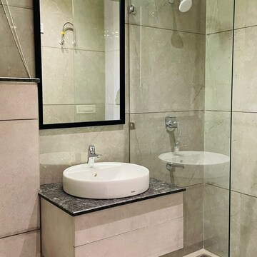 Bathroom in 3 BHK Apartment at Allwin El Spazia, Nagla Road – for Sale