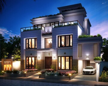 4 BHK Villa – Exterior View View at Bptp Visionnaire Villas, Sector 70a - for Sale