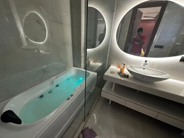 Bathroom in 3.5 BHK Apartment at Dwarka – for Sale