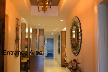 Living Room in 4 BHK Builder Floor at Eros Rosewood City, Sector 49 – for Sale
