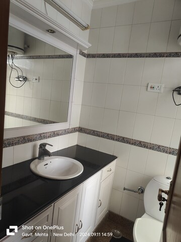 Bathroom in 4 BHK Builder Floor at Saket – for Sale