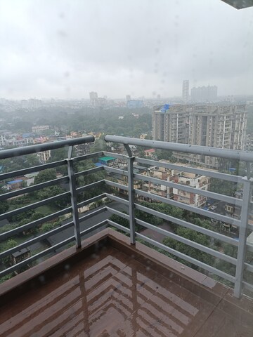 Balcony in 4 BHK Apartment at Sugam Morya, Tollygunge – for Sale