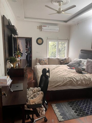 Living Room in 6 BHK Apartment at Munirka – for Sale