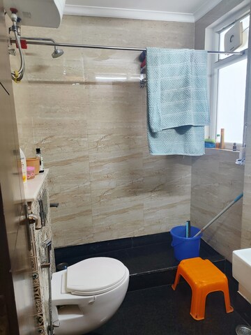 Bathroom in 3.5 BHK Builder Floor at Gautam Nagar – for Sale
