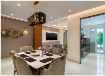 Team Area in 3 BHK Apartment at Motia Blue Ridge, Kishanpura – for Sale