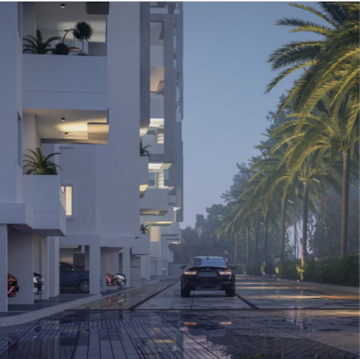 3 BHK Apartment – Exterior View View at Namishree Vrindavan, Masjid Banda - for Sale