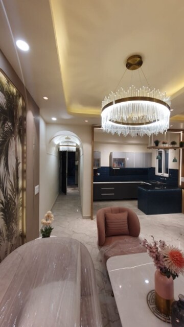 Living Room in 4 BHK Apartment at Vrinda Heritage Skyward, Sector 1 Greater Noida – for Sale