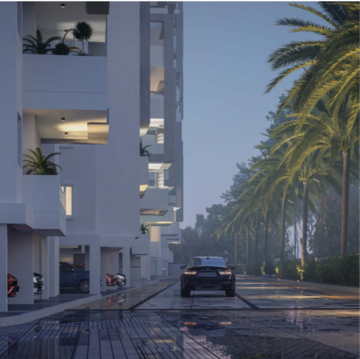 3 BHK Apartment – Exterior View View at Namishree Vrindavan, Masjid Banda - for Sale