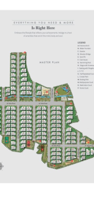 Master Plan in 3 BHK Villa at Bachupally – for Sale