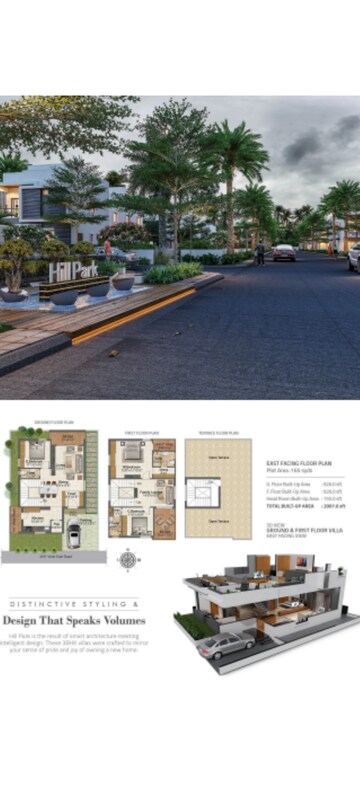 3 BHK Villa – Exterior View View at Bachupally - for Sale