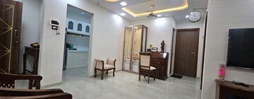 Living Room in 2 BHK Apartment at Dosti West County, Balkum Pada – for Sale