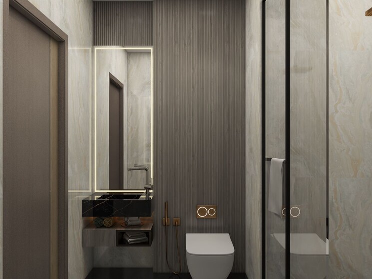 Bathroom, ashok vihar 3.5 Bedroom 1800 Sq.Ft. Builder Floor In Ashok Vihar Delhi 7560323