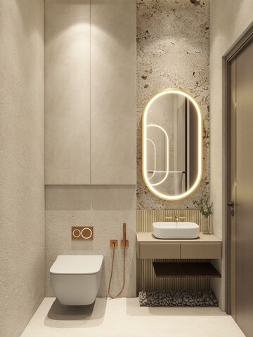 Bathroom in 3.5 BHK Builder Floor at Ashok Vihar – for Sale