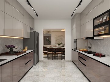 Kitchen in 3.5 BHK Builder Floor at Ashok Vihar – for Sale