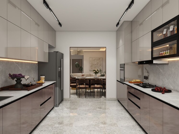 Kitchen, ashok vihar 3.5 Bedroom 1800 Sq.Ft. Builder Floor In Ashok Vihar Delhi 7560323