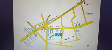 4 BHK Apartment – Map Location View at Ahuja Towers, Prabhadevi - for Sale