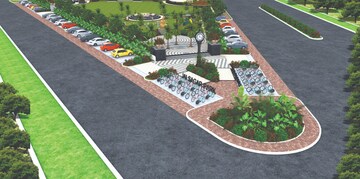  Plot – Exterior View View at Swastik Jai Sagar City, Renwal Manji - for Sale