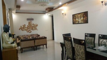 Living Room in 3 BHK Apartment at Golden Sand Apartments, Dhakoli Village – for Sale