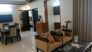 Living Room in 3 BHK Apartment at Golden Sand Apartments, Dhakoli Village – for Sale