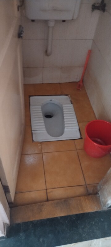 Bathroom in 2 BHK Apartment at Dev Mangal Co Op Hsg Society, Kharghar – for Sale