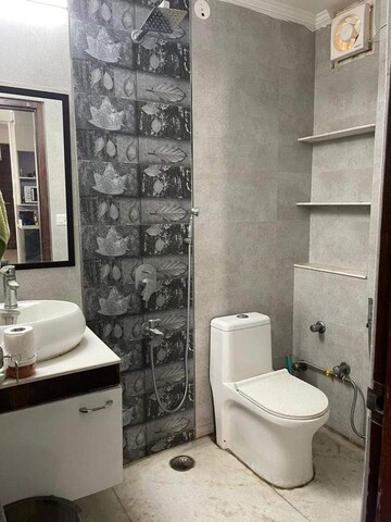 Bathroom in 2.5 BHK Builder Floor at Sainik Colony – for Sale