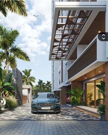 3 BHK Apartment – Exterior View View at Vip Road - for Sale
