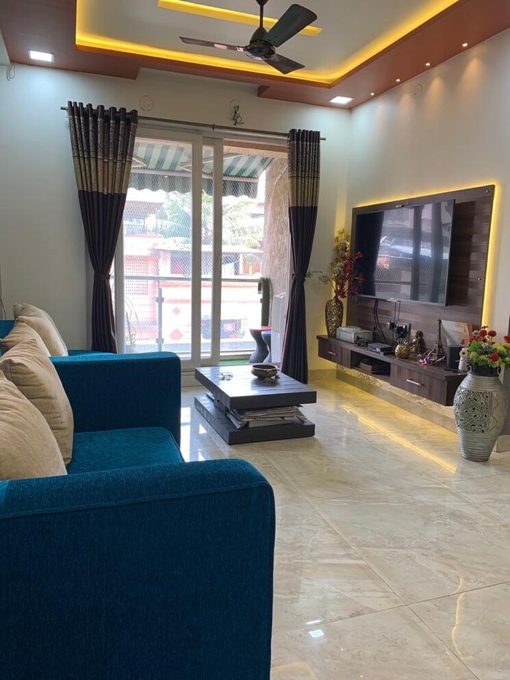 Living Room, trishul-terraces 2 Bedroom 1250 Sq.Ft. Apartment In Kopar Khairane Navi Mumbai 7561519