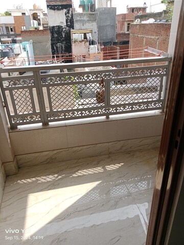Balcony in 3.5 BHK Builder Floor at Laxmi Nagar – for Sale
