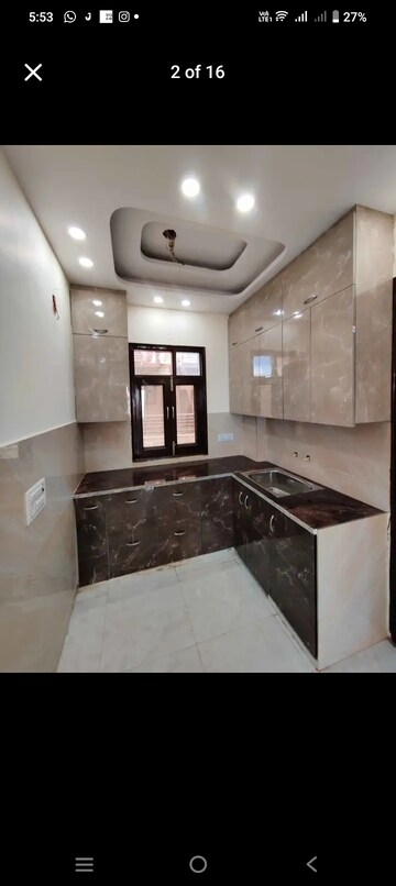 Kitchen in 3.5 BHK Builder Floor at Laxmi Nagar – for Sale