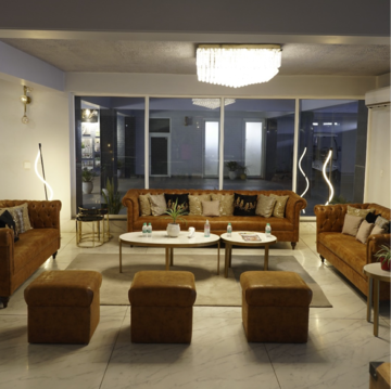 Living Room in 3 BHK Apartment at Malwa Escon Primera, International Airport Road – for Sale