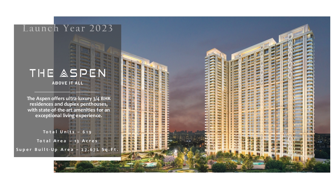 4 BHK Apartment For Resale in Whiteland The Aspen Sector 76 Gurgaon  7562152