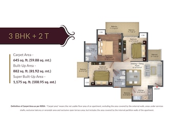 3 BHK Apartment For Resale in RG Luxury Homes Noida Ext Sector 16b Greater Noida  7562860