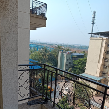 Balcony in 1 BHK Apartment at New Panvel East – for Sale