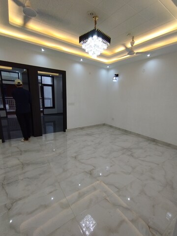 Living Room in 3 BHK Builder Floor at Palm Residency Chhatarpur, Chattarpur – for Sale