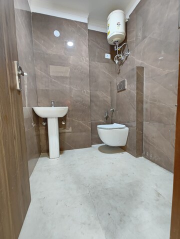 Bathroom in 2 BHK Builder Floor at Chattarpur – for Sale